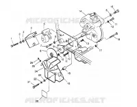 SCATOLA DEGLI INGRANAGGI   FRENO DI MONTAGGIO Sport 400L W948540 (4927232723B013)