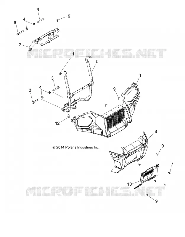 PARAURTI ANTERIORE AND MOUNTING