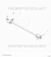 TRASMISSIONE, FRONT PROP SHAFT