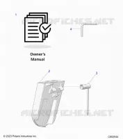 REFERENCES, TOOLS, BELT HOLDER, AND MANUALE DEL PROPRIETARIO