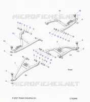 SOSPENSIONI ANTERIORI CONTROL ARMS