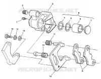 FRENO ANTERIORE MONTAGGIO 6X6  W938739 (4924062406017A)