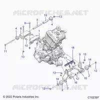 MOTORE, MOUNTING &amp; LONG BLOCK