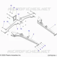 SOSPENSIONE POSTERIORE CONTROL ARMS