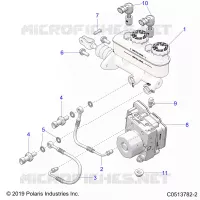 BRAKES, CILINDRO PRINCIPALE AND ABS MODULE