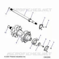 DRIVE TRAIN, JACKSHAFT AND ALBERO DI TRASMISSIONE
