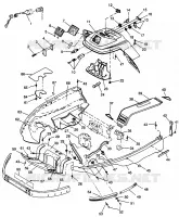 NOSEPAN   CONSOLE LITE GT 0973133 AND EUROPEAN LITE GT E973133 (4938253825A007)