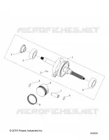 ENGINE, ALBERO MOTORE AND PISTON