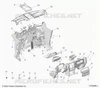 CRUSCOTTO AND FRONT CLOSEOFF