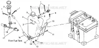 Sistema di nebulizzazione MOTORE  Intl. SLX 780 I964287 (4937443744B014)