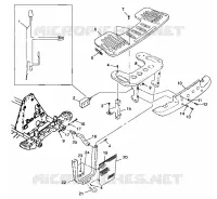 RACK ANTERIORE   PARAURTI MONTAGGIO