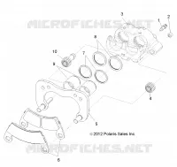 FRENO POSTERIORE CALIPER