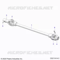 TRASMISSIONE, FRONT PROP SHAFT