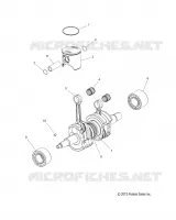 ENGINE, PISTON AND ALBERO MOTORE (1205961)