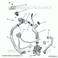 MOTORE, WATERPUMP AND BYPASS