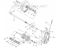 TRASMISSIONE ASSEMBLY 500 EFI/0930674 and  500 EFI SKS/0930574 (4922962296018A)