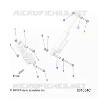SUSPENSION, SHOCK MONTAGGIO (FT/RT)