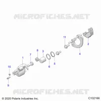 FRENO ANTERIORE CALIPER