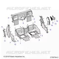 CARROZZERIA POSTERIORE CLOSEOFF AND FENDERS