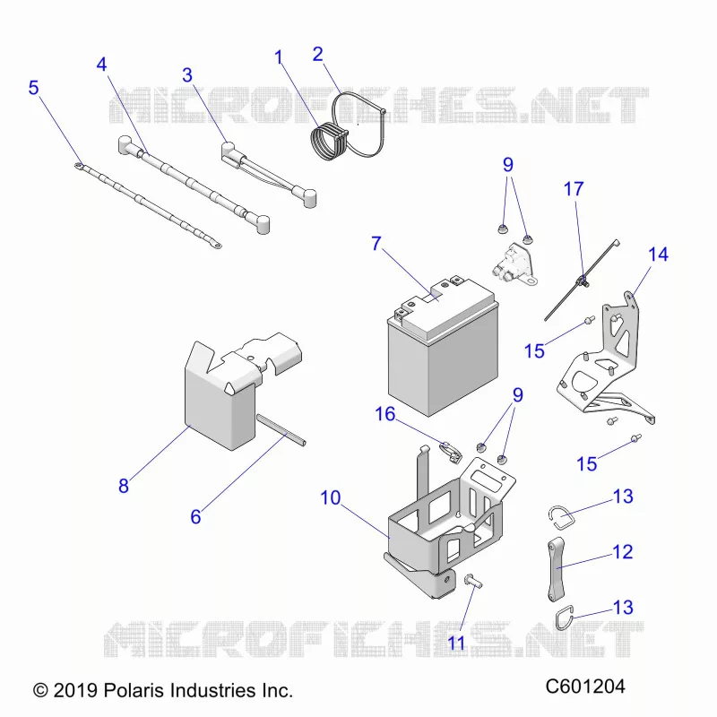ELETTRICO, BATTERY AND CABLES