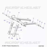 SUSPENSION, ANTERIORE COPPIA ARM