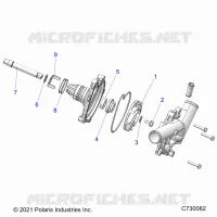 MOTORE, WATERPUMP ASSEMBLY