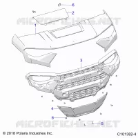 CAPPUCCIO AND FRONT FASCIA
