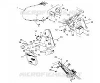 ELETTRICO/FANALE POSTERIORE ASSEMBLY XPLORER 4X4 W959140 (4930223022C009)