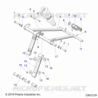 SUSPENSION, ANTERIORE COPPIA ARM