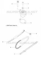 MOTORE, TENSIONER, CAM CATENA