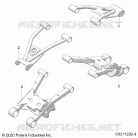 SOSPENSIONE POSTERIORE CONTROL ARMS