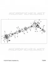 TRASMISSIONE, FRONT GEARCASE INTERNALS