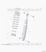 SUSPENSION, SHOCK ANTERIORE MOUNTING