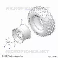 RUOTAS, REAR TIRE