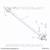 TRASMISSIONE, REAR PROP SHAFT