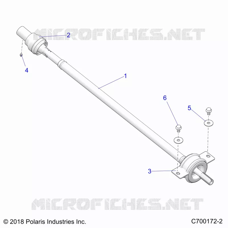 TRASMISSIONE, REAR PROP SHAFT