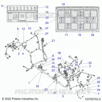 ELETTRICO, WIRE HARNESS, CHASSIS