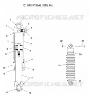 SHOCK ANTERIORE PISTA (7043365)(DRAGON)