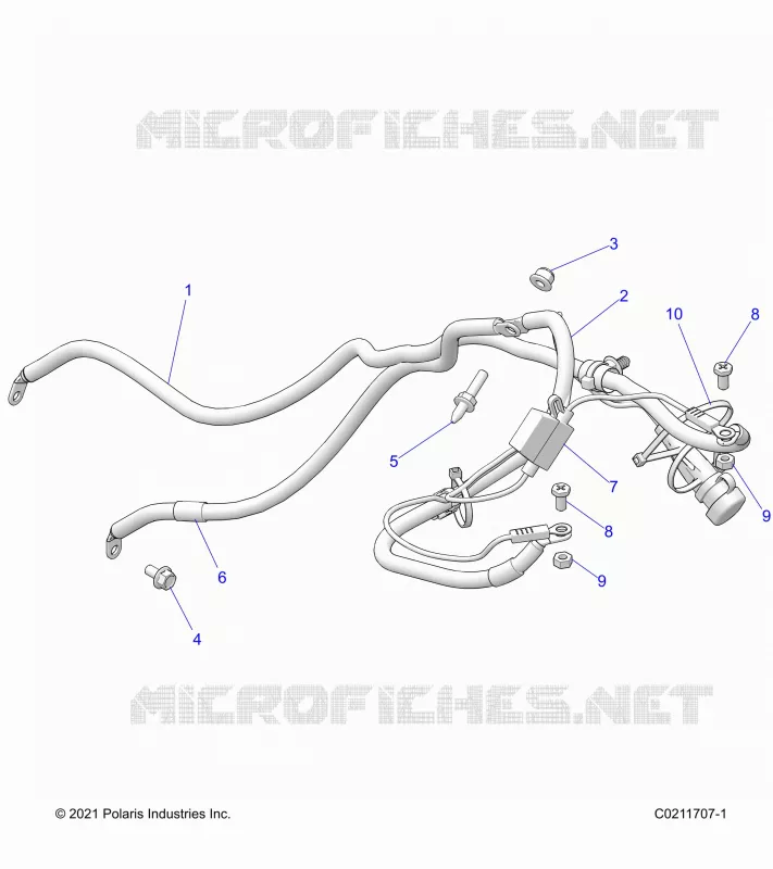 ELETTRICO, BATTERY CABLE
