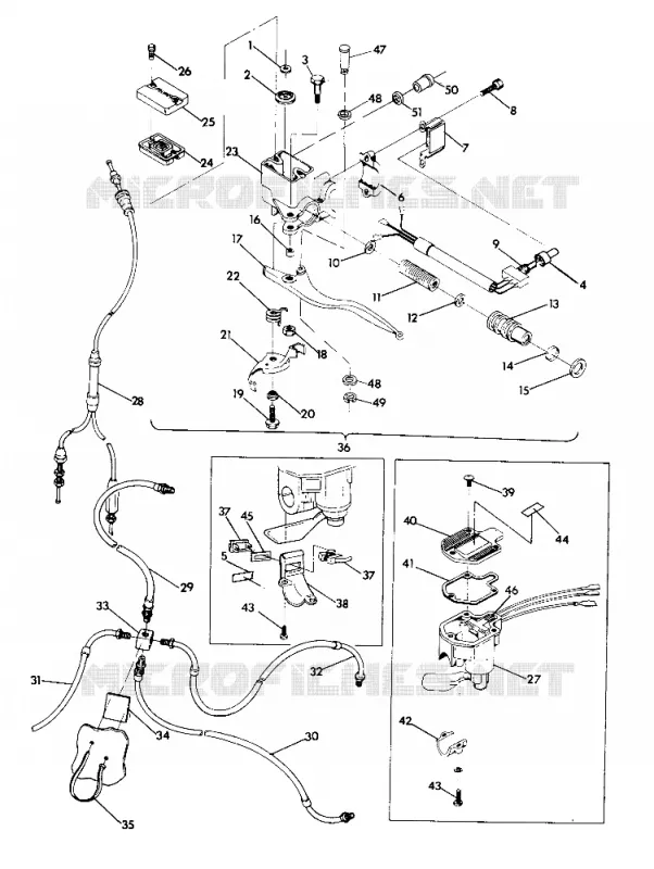 CONTROL ASSEMBLY Swedish 35O 4X4 (4923732373017A)