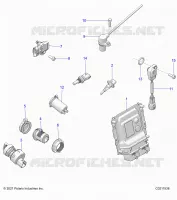 ELETTRICO, SWITCHES, SENSORS, ECU AND CONTROL MODULES