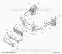 PARAURTI ANTERIORE, FACIA, GRILLE, AND FLARES