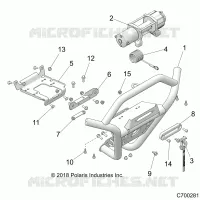 PARAURTI ANTERIORE, W/WINCH