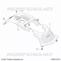 BODY, FRONT COVER