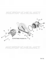 ENGINE, ALTERNATORE AND COMPRESSOR