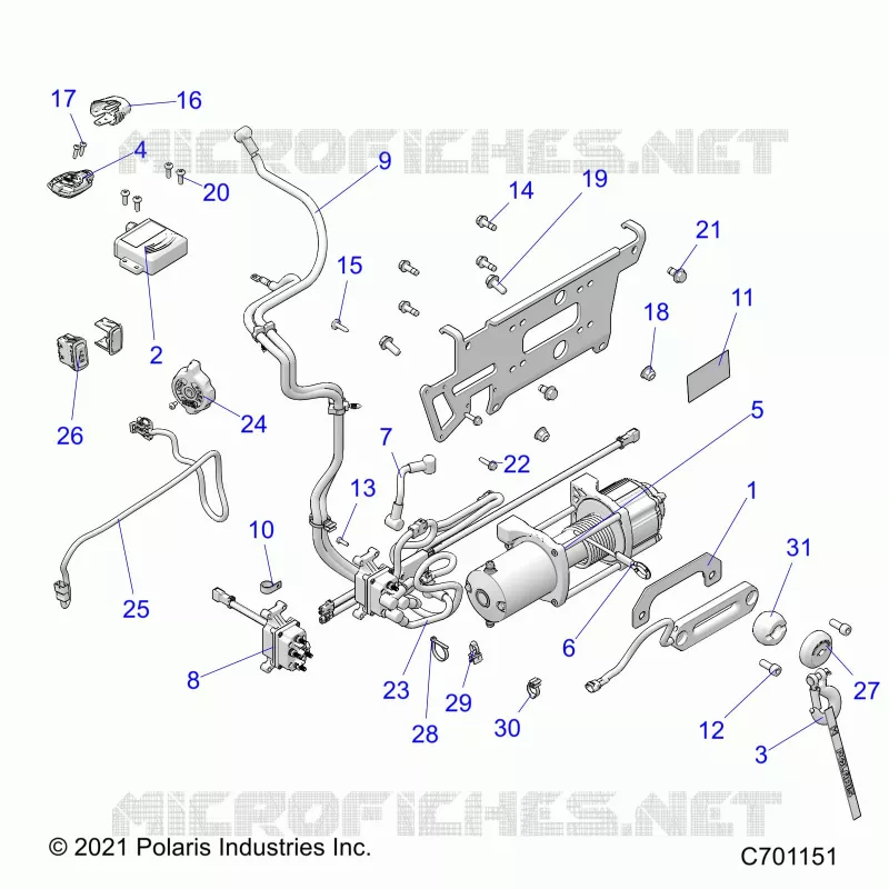 ELETTRICO, WINCH