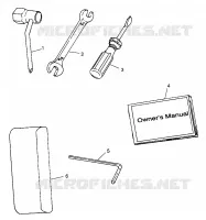 KIT DI STRUMENTI HURRICANE B974473 and Intl. HURRICANE I974473 (4941044104B012)