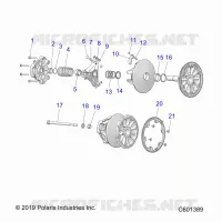 TRASMISSIONE, CLUTCH, PRIMARY