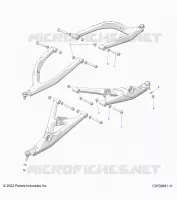 SOSPENSIONI ANTERIORI CONTROL ARMS MOUNTING
