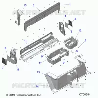 CARROZZERIA POSTERIORE CLOSEOFF, AND FENDERS